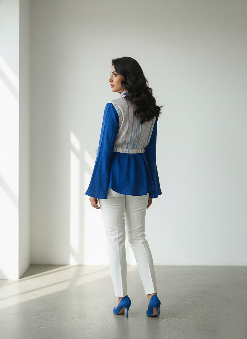 The Linen fusion shirt