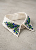 The Emerald & Sapphire bloom collar