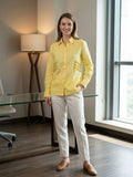 Effortless lime yellow shirt